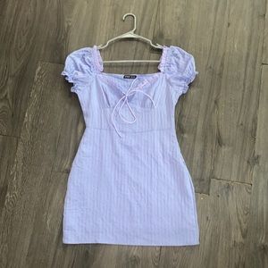 Light purple mini dress